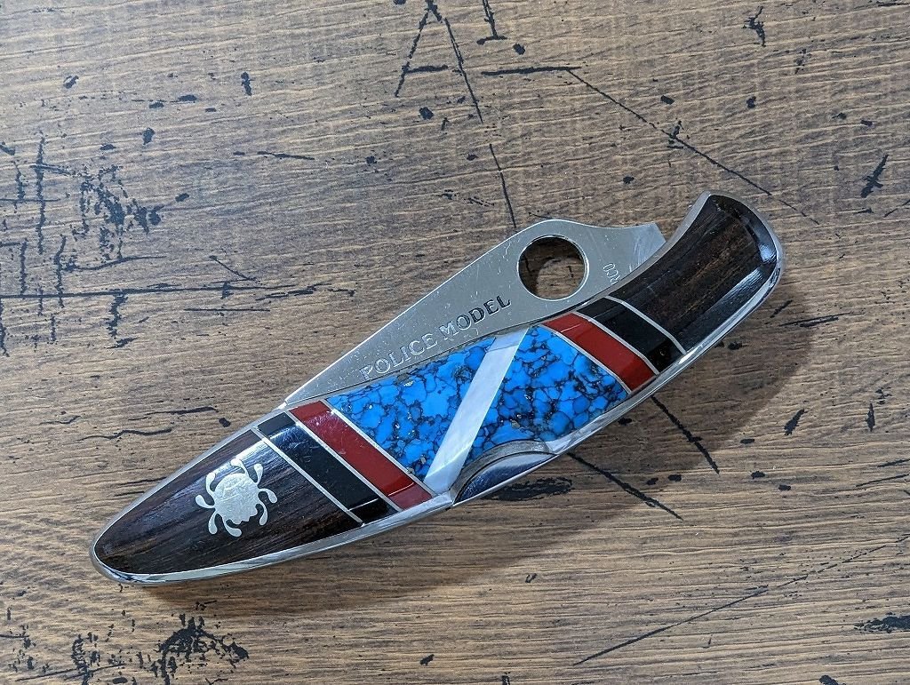 S10416/Spyderco スパイダルコ POLICE MODEL ポリスモデル By:Dave