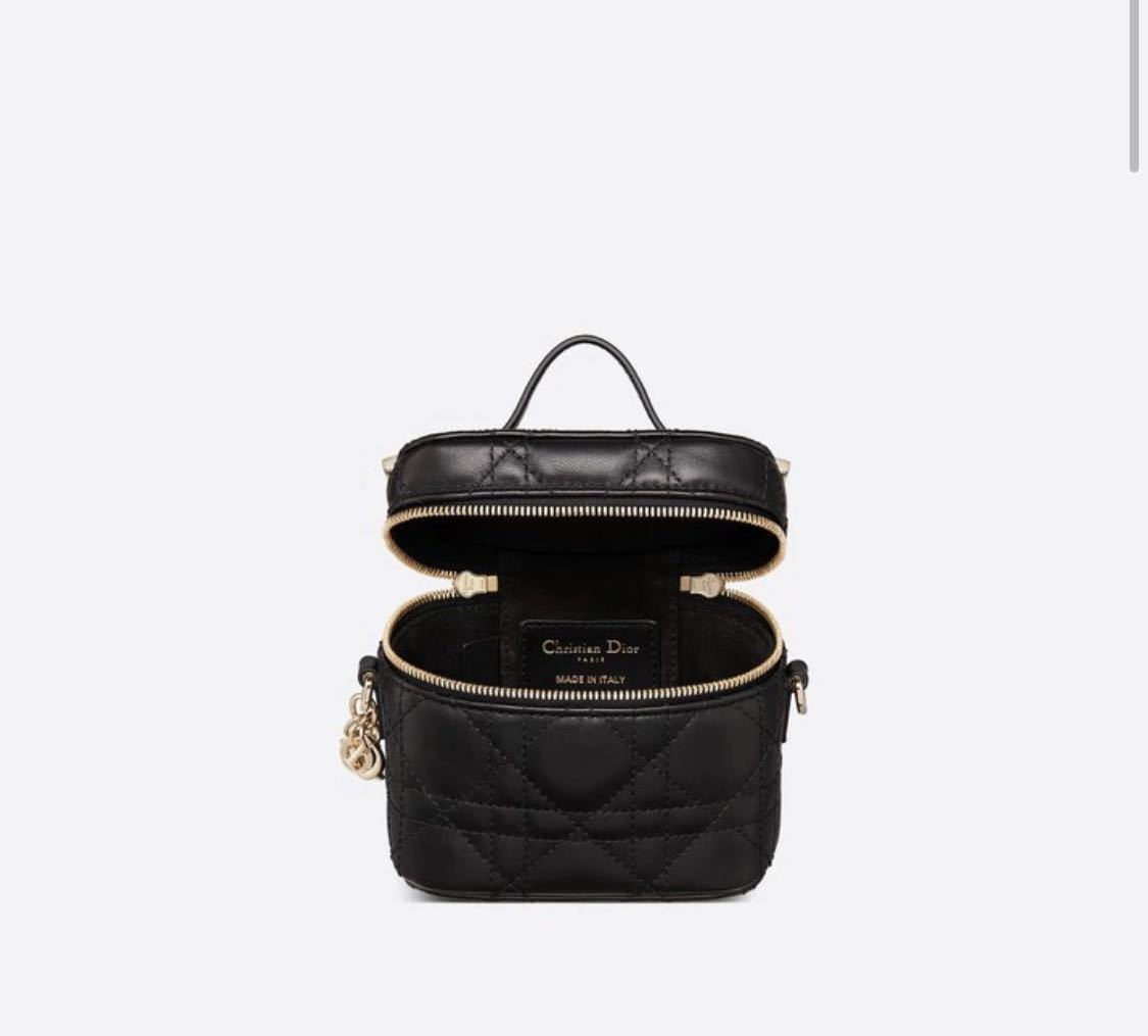 美品 Christian Dior レディディオール マイクロ ヴァニティ 美品 Christian Dior レディディオール マイクロ ヴァニティ