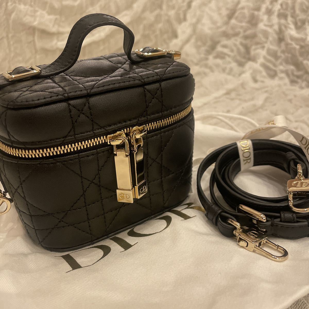 美品 Christian Dior レディディオール マイクロ ヴァニティ 美品 Christian Dior レディディオール マイクロ ヴァニティ