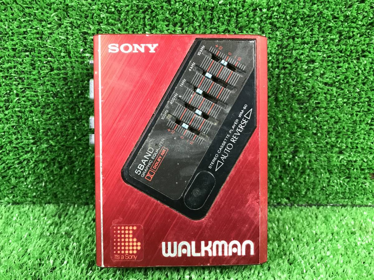 SONY カセットウォークマン WM-60 ジャンク品 Yahoo!オークション - SONY ソニー カセットウォークマン WM-60
