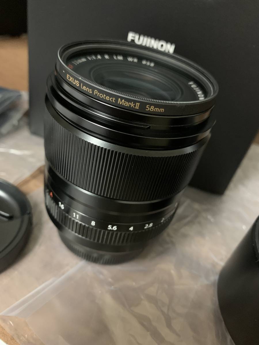 2022最新のスタイル FUJIFILM XF33mmF1.4 R LM WR フィルター3種付