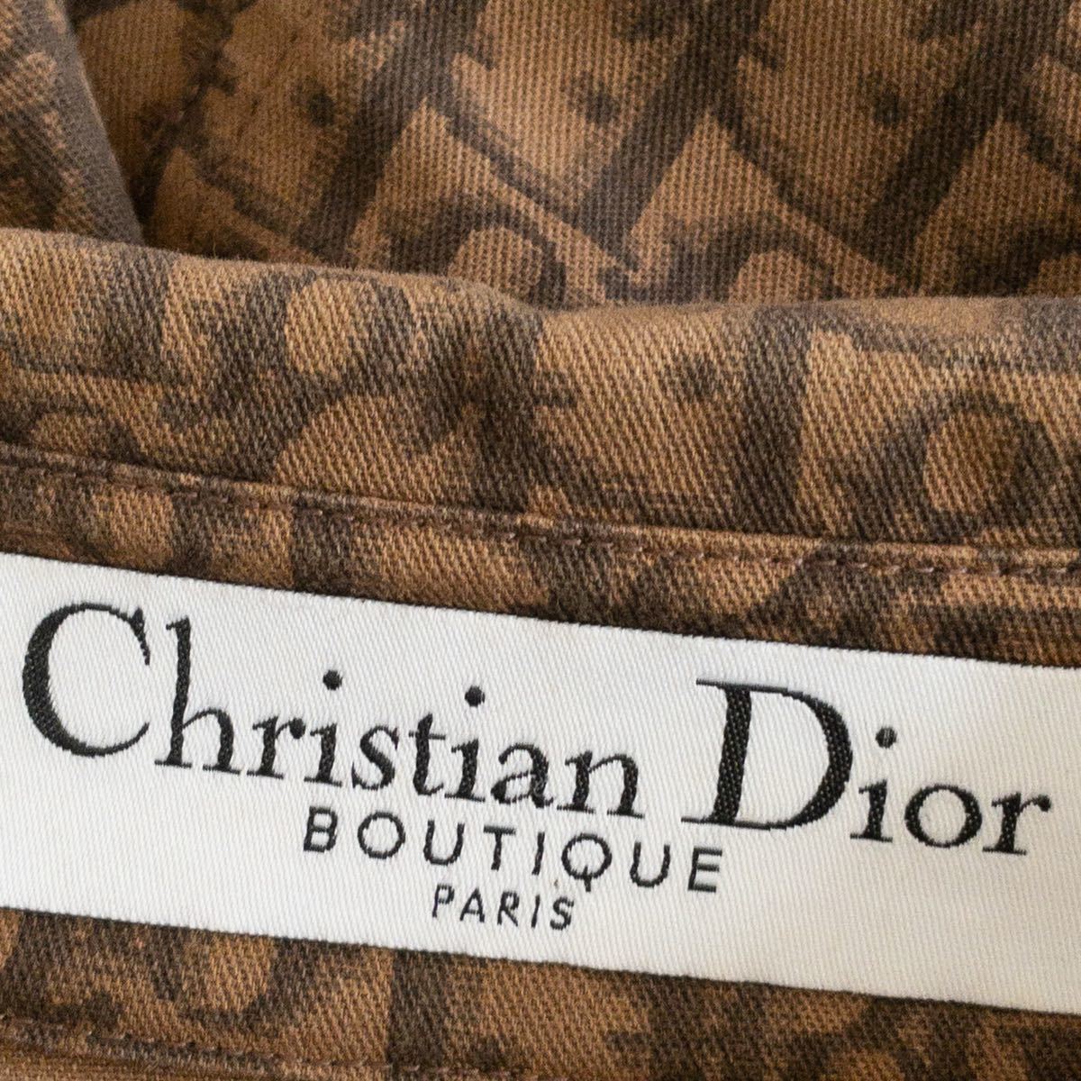 750569 Christian Dior クリスチャンディオール ジャケット I44 茶