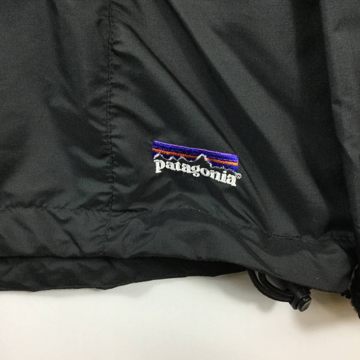 01年製 パタゴニア Patagonia エッセンシャルプルオーバージャケット ブラック Sサイズ 83650 FA01 ハーフジップ