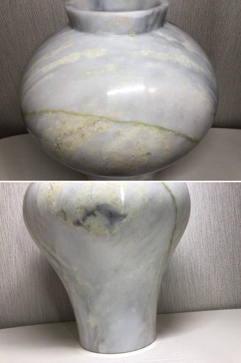 Yahoo!オークション - 高麗大理石 壺 KOREA IL SHIN STONE 花瓶 Yahoo!オークション - 高麗大理石 壺 KOREA IL SHIN STONE 花瓶