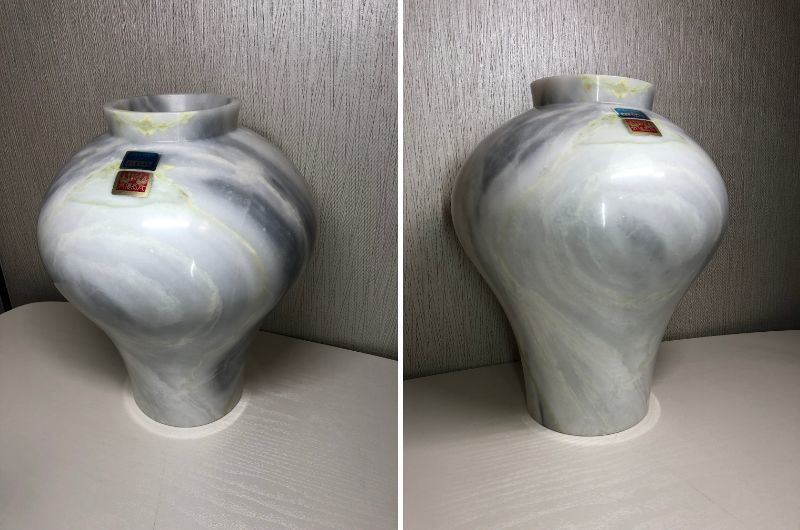 Yahoo!オークション - 高麗大理石 壺 KOREA IL SHIN STONE 花瓶 Yahoo!オークション - 高麗大理石 壺 KOREA IL SHIN STONE 花瓶