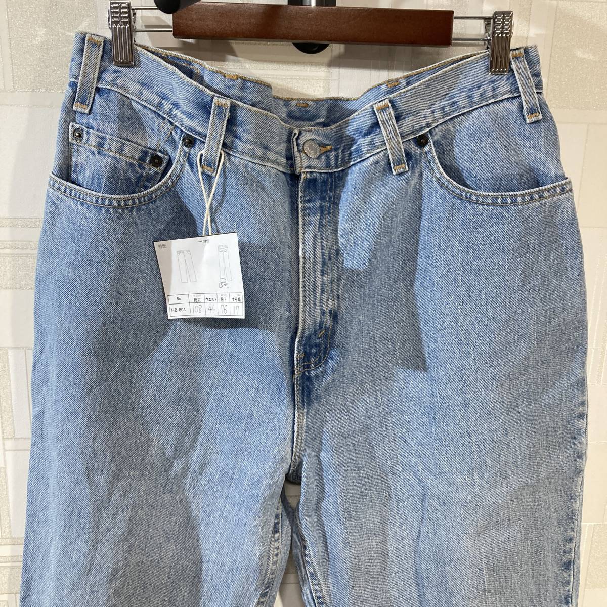 HB804【2003】Levi's リーバイス 550 ルーズフィット デニムパンツ W36 L30 ボタン裏511 ジーンズ 古着【130102000022】_画像2