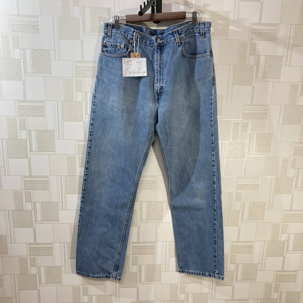 HB779【2003】Levi's リーバイス 505 レギュラーフィット デニムパンツ W36 L32 ボタン裏989 ジーンズ 古着【130102000022】