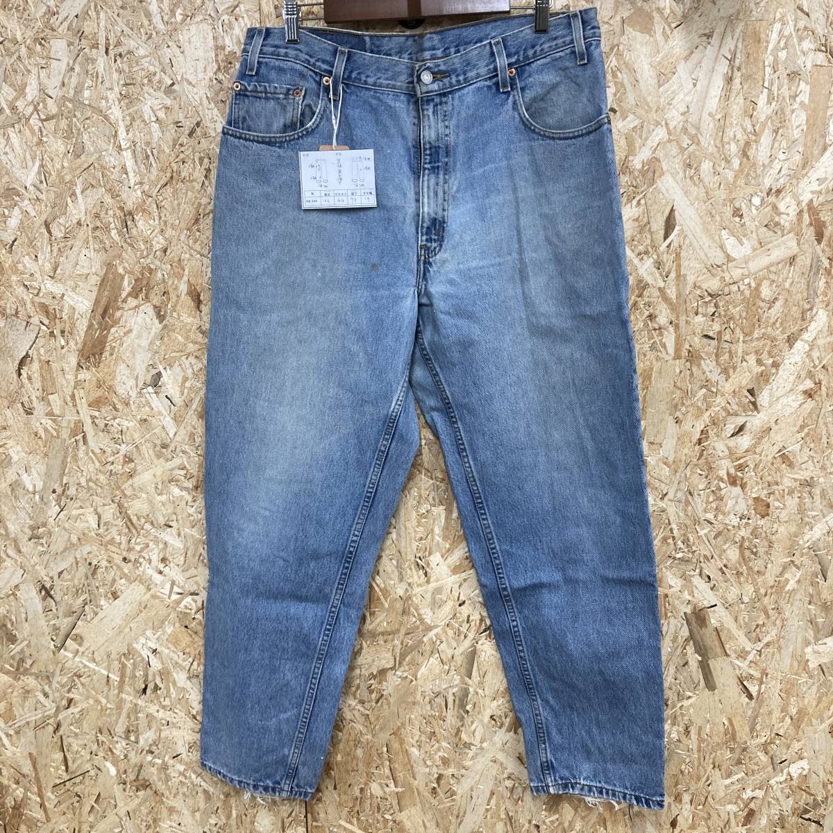 HB640【2003】LEVI'S 560 ルーズフィット テーパード デニムパンツ W36 L30 ボタン裏689 古着 リーバイス ジーンズ【130102000022】