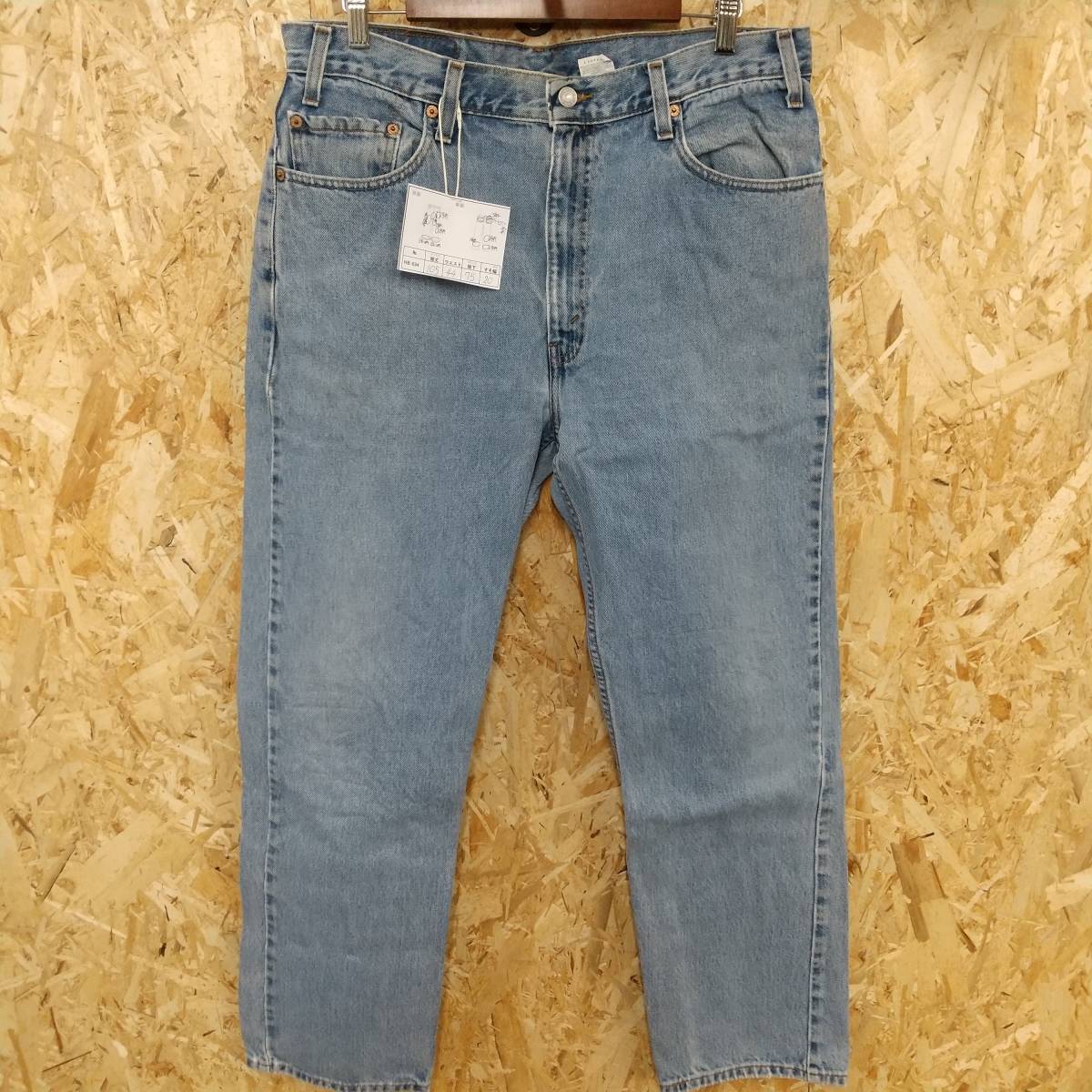 HB634【2003】LEVI'S 505 レギュラーフィット デニムパンツ W36 L30 ボタン裏748 古着 リーバイス ジーンズ【130102000022】