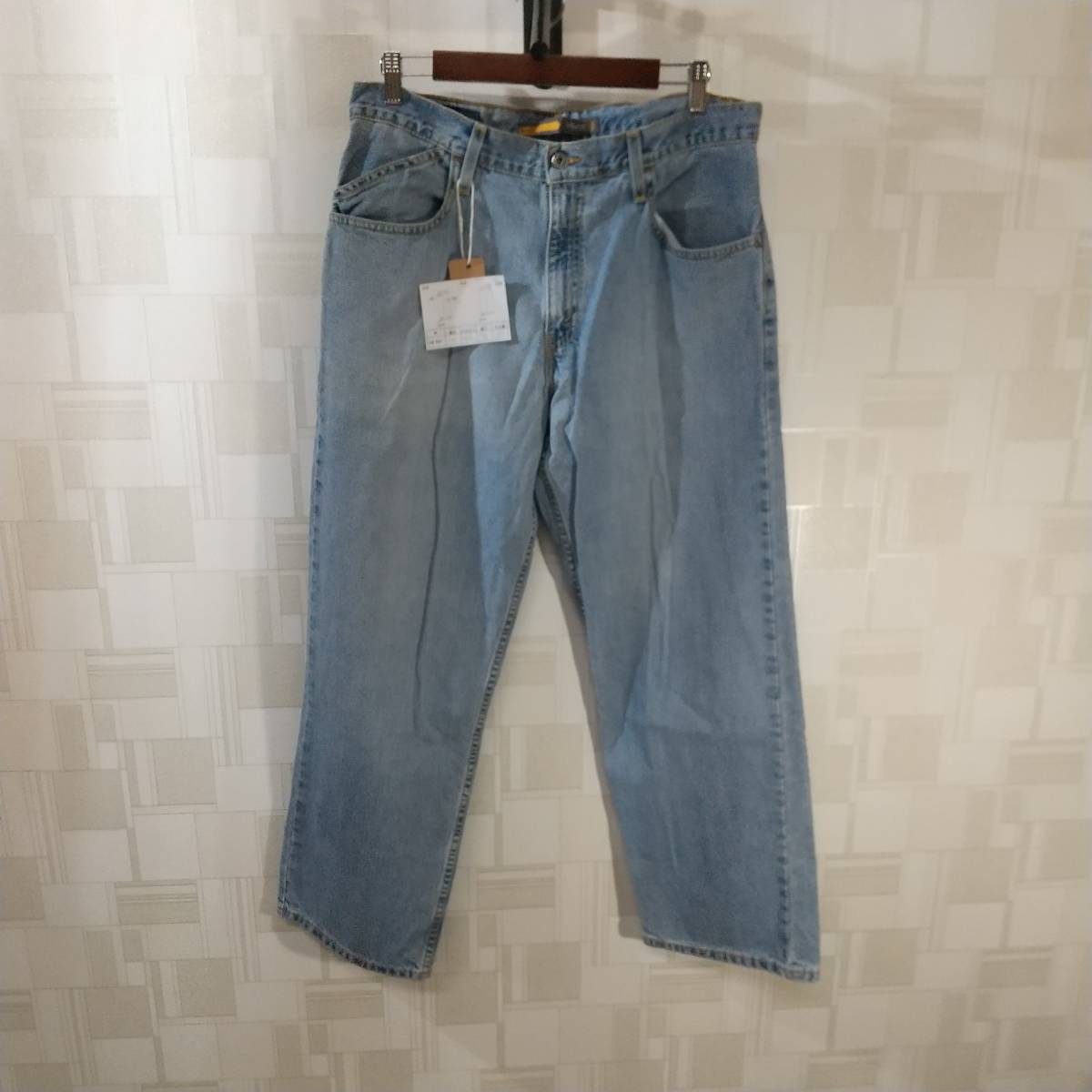 HB820【2003】Levi’ｓ 560 Ｗ33 Ｌ30 トップボタン裏493 メキシコ製 シルバータブ ジーンズ デニム 古着 リーバイス【130102000022】