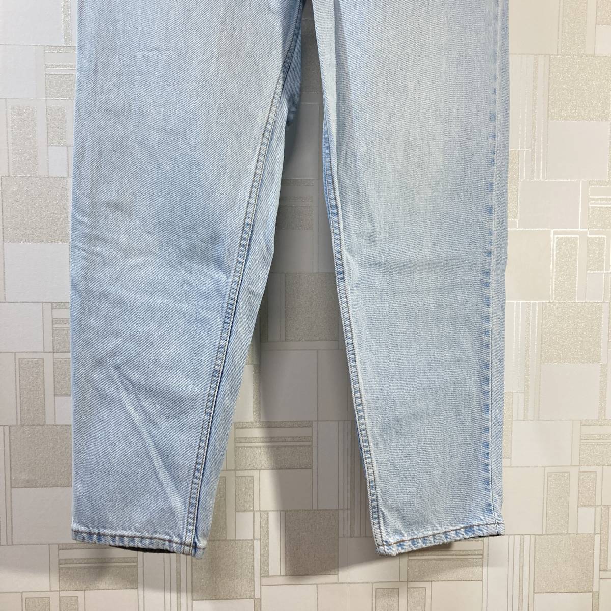 HB894【2003】LEVI'S 15951 リラックスフィット テーパード デニムパンツ W?? L?? ボタン裏577 古着 リーバイス ジーンズ【130102000022】_画像3