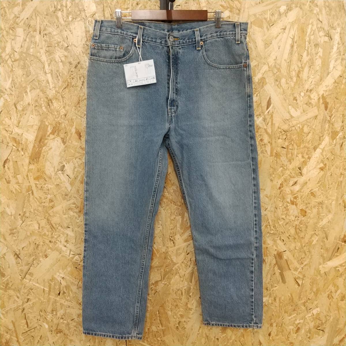 HB758【2003】LEVI'S 505 レギュラーフィット デニムパンツ W38 L30 ボタン裏125 古着 リーバイス ジーンズ【130102000022】