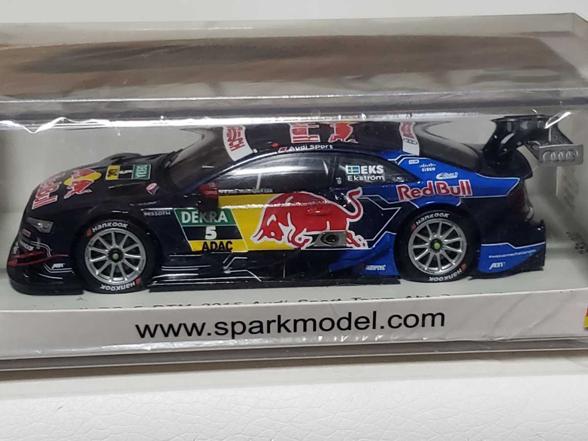 新品 1/43 スパーク SPARK Audi RS5 DTM 2015 Mattias Ekstrom - 3rd Audi Sport Team Abt Sportsline #5_画像1