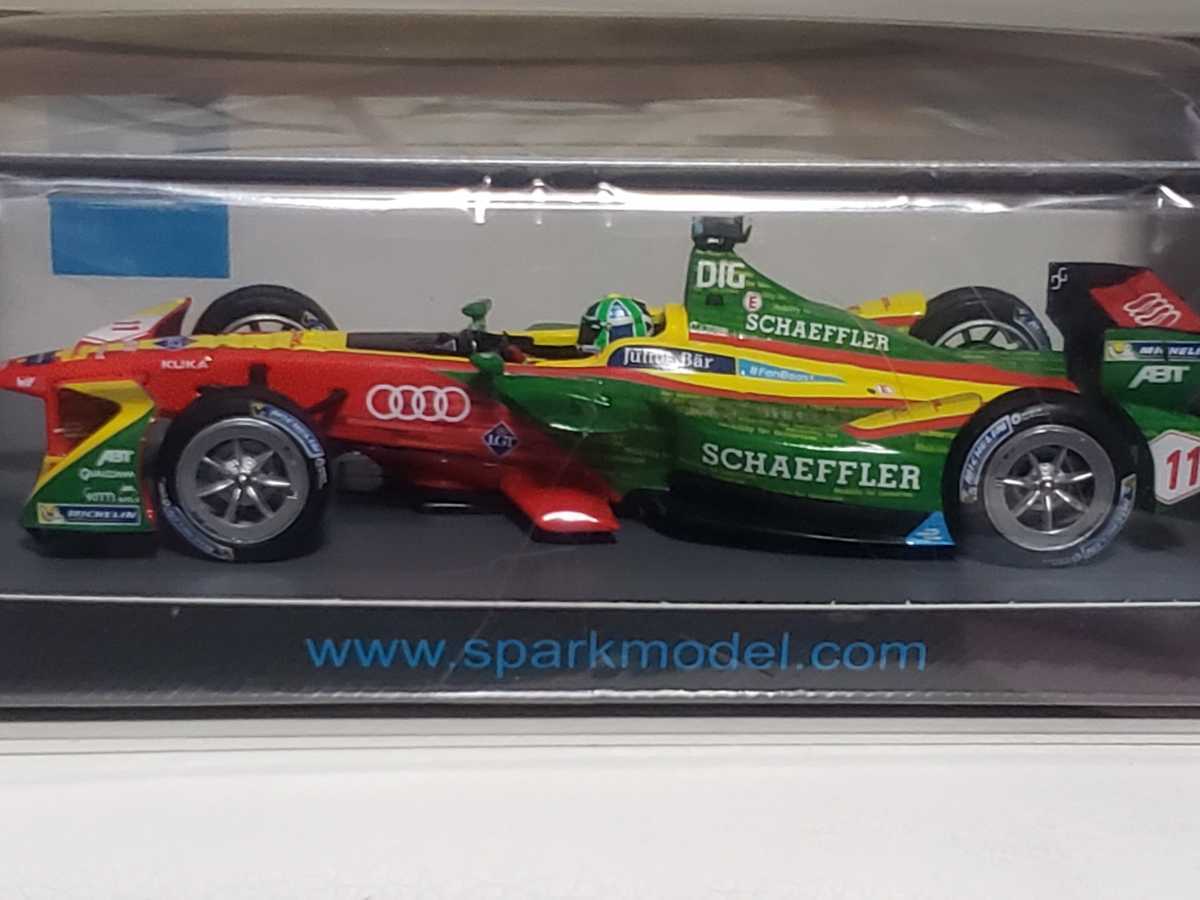 新品 1/43 スパーク SPARK Abt Schaeffler アウディ スポーツ フォーミュラE シーズン3 チャンピオン L.ディグラッシ