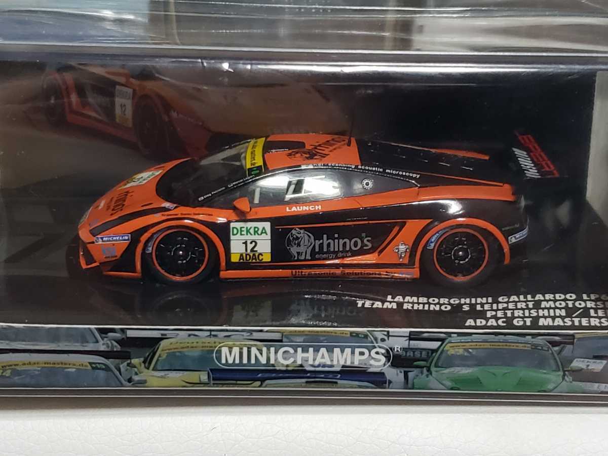 新品 限定３００　PMA MINICHAMPS 1/43 ガヤルド LP600 ADAC 2011#12　ADAC GT MASTERS_画像1