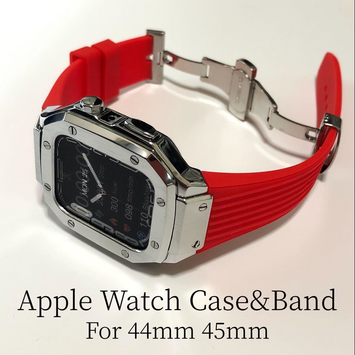 売れ筋がひクリスマスプレゼント！ sr アップルウォッチバンド ラバーベルト カバー Apple Watch