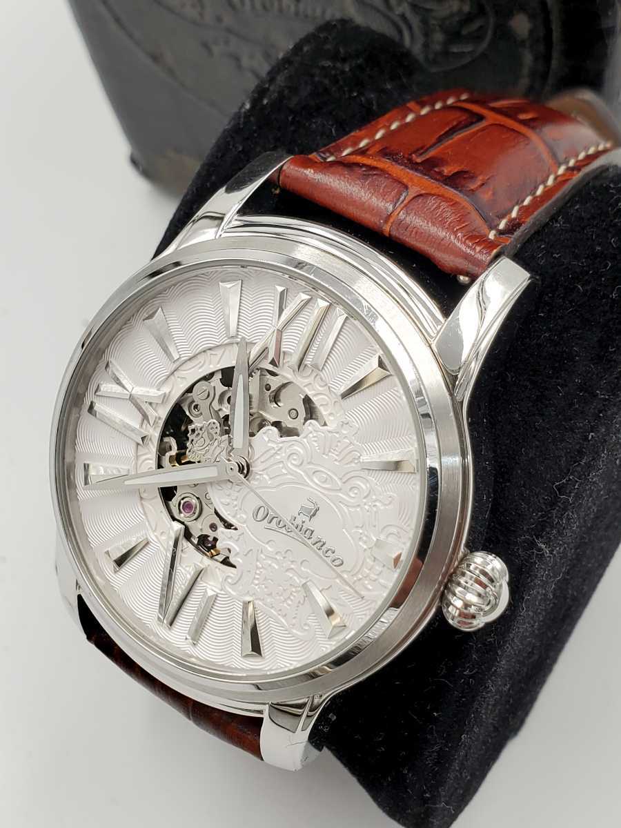 美品　オロビアンコ 「オラクラシカ」 21石 OR-0011 機械式腕時計