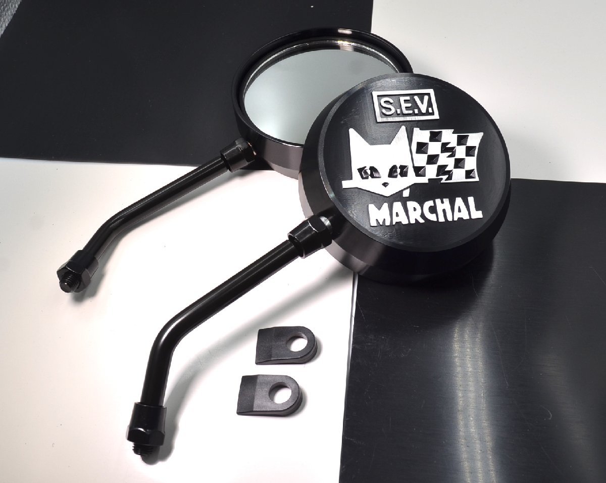 マーシャル 当時旧車用ショートミラー MARCHAL 送料込み 【お買い得