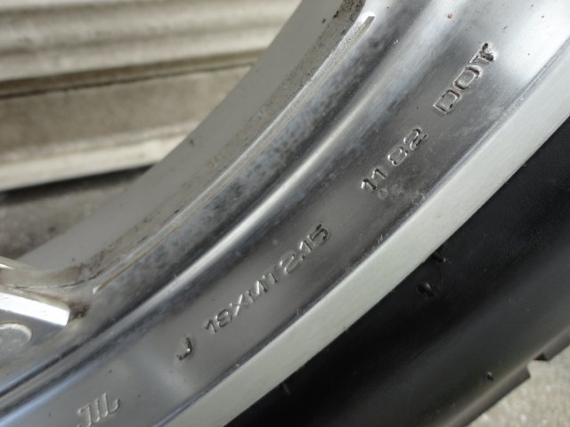 CBX550F CBX400F 純正 当時物 インボード付き リアホイール PC04 NC07