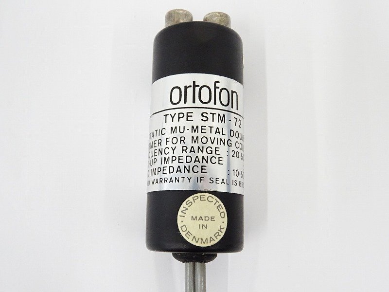 えていまし ヤフオク! ortofon 昇圧トランス STM-72 端子