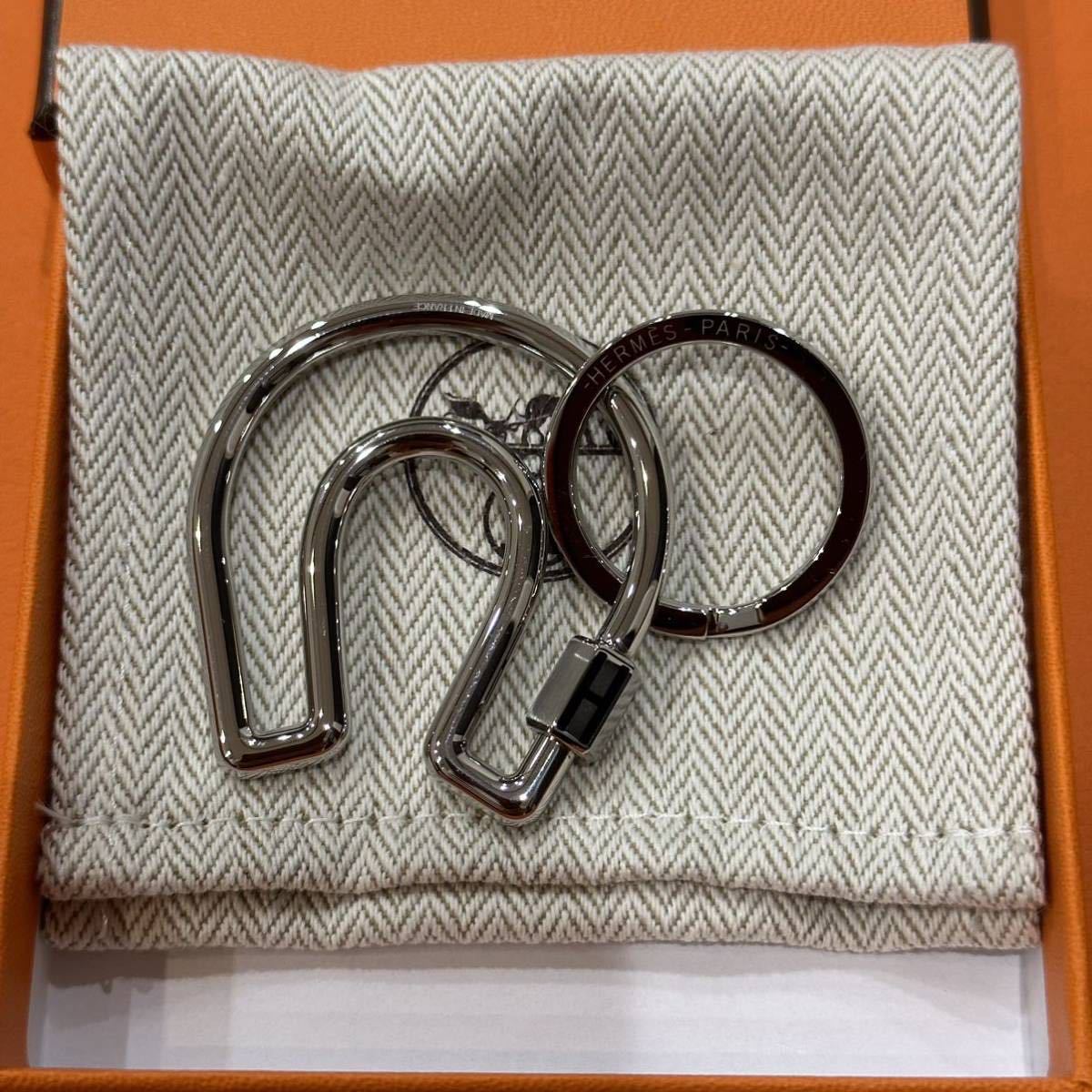 最安値 Hermes - レア! エルメス カデナ キーリング シュヴァル