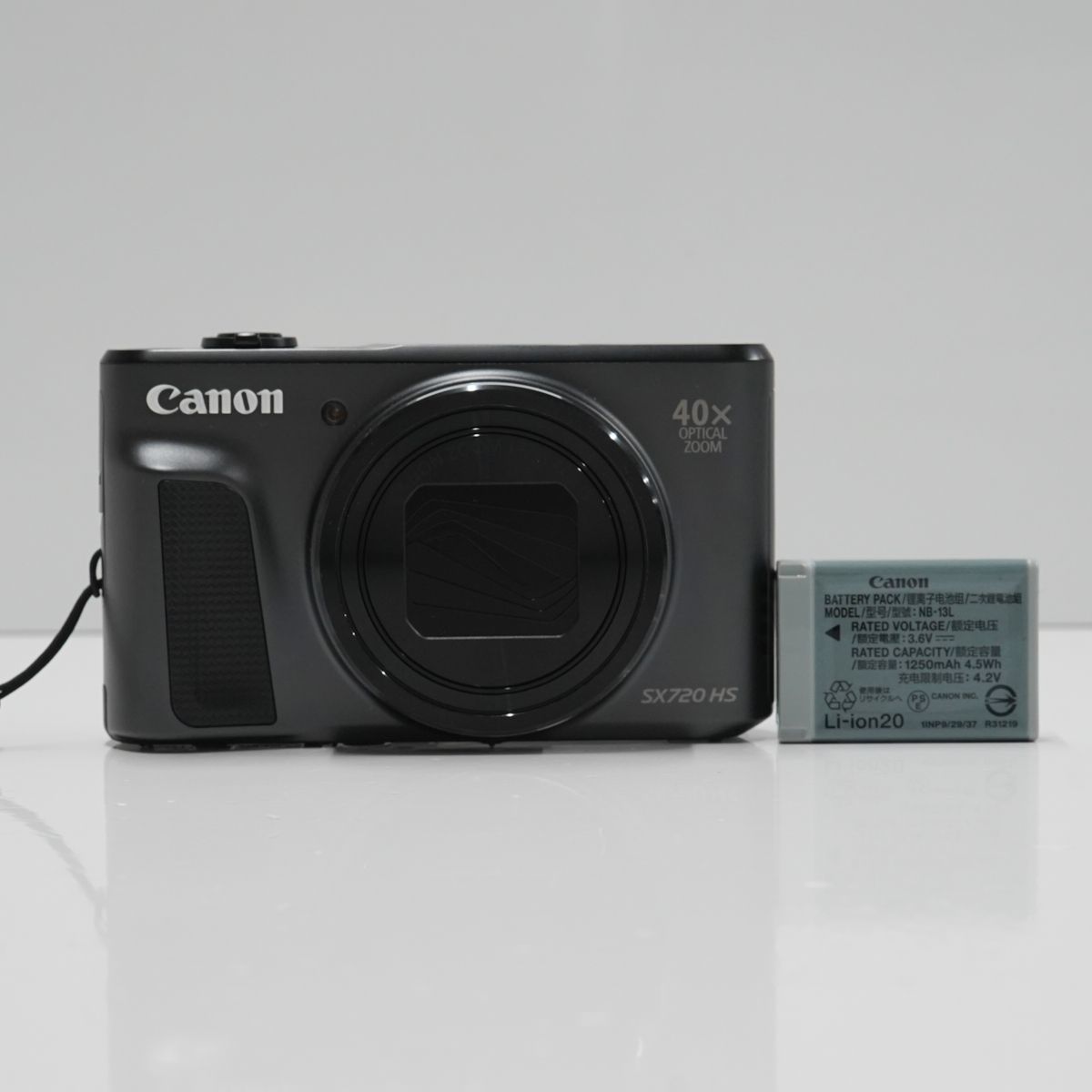CP0074 Canon PowerShot SX720 HS USED超美品 本体+バッテリー 2030万