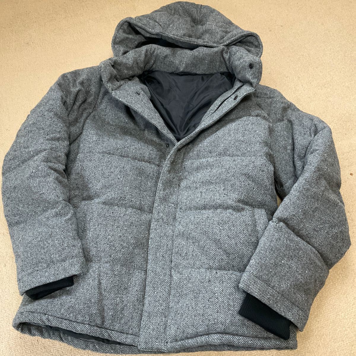 無印良品 MUJI 撥水 ジップアップパーカー グレー トラベル アイマスク 通販 無印良品 ナイロンパーカー ジャケット