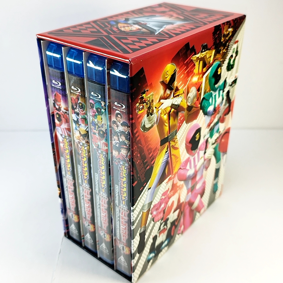 クーポンで5000円引　２本新品　快盗戦隊ルパンレンジャーVS警察戦隊パトレンジャー Blu-ray COLLECTION 全4巻セット 初回版 全巻収納BOX付_画像1