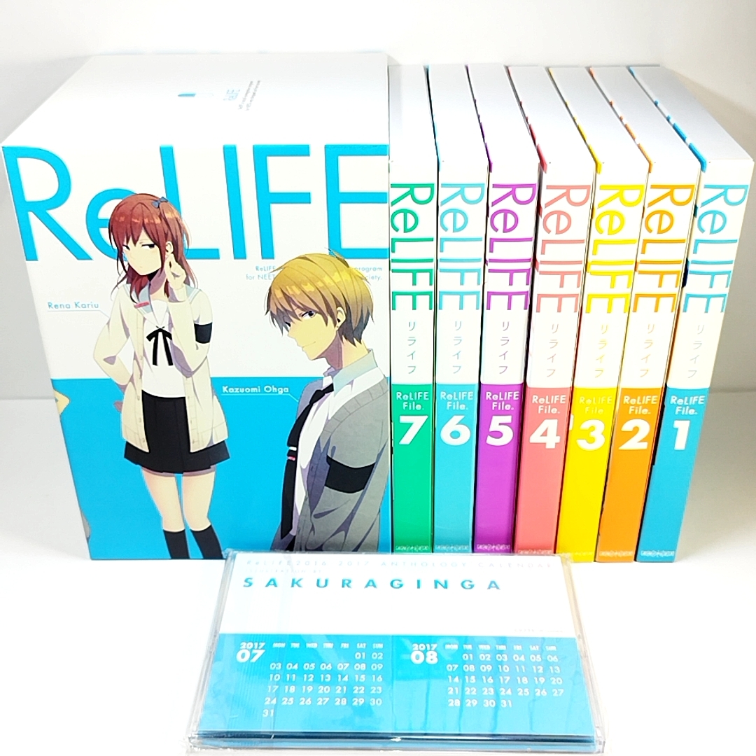 RELIFE リライフ　初回　全7巻セット　Blu-ray 即決　完結編可_画像4