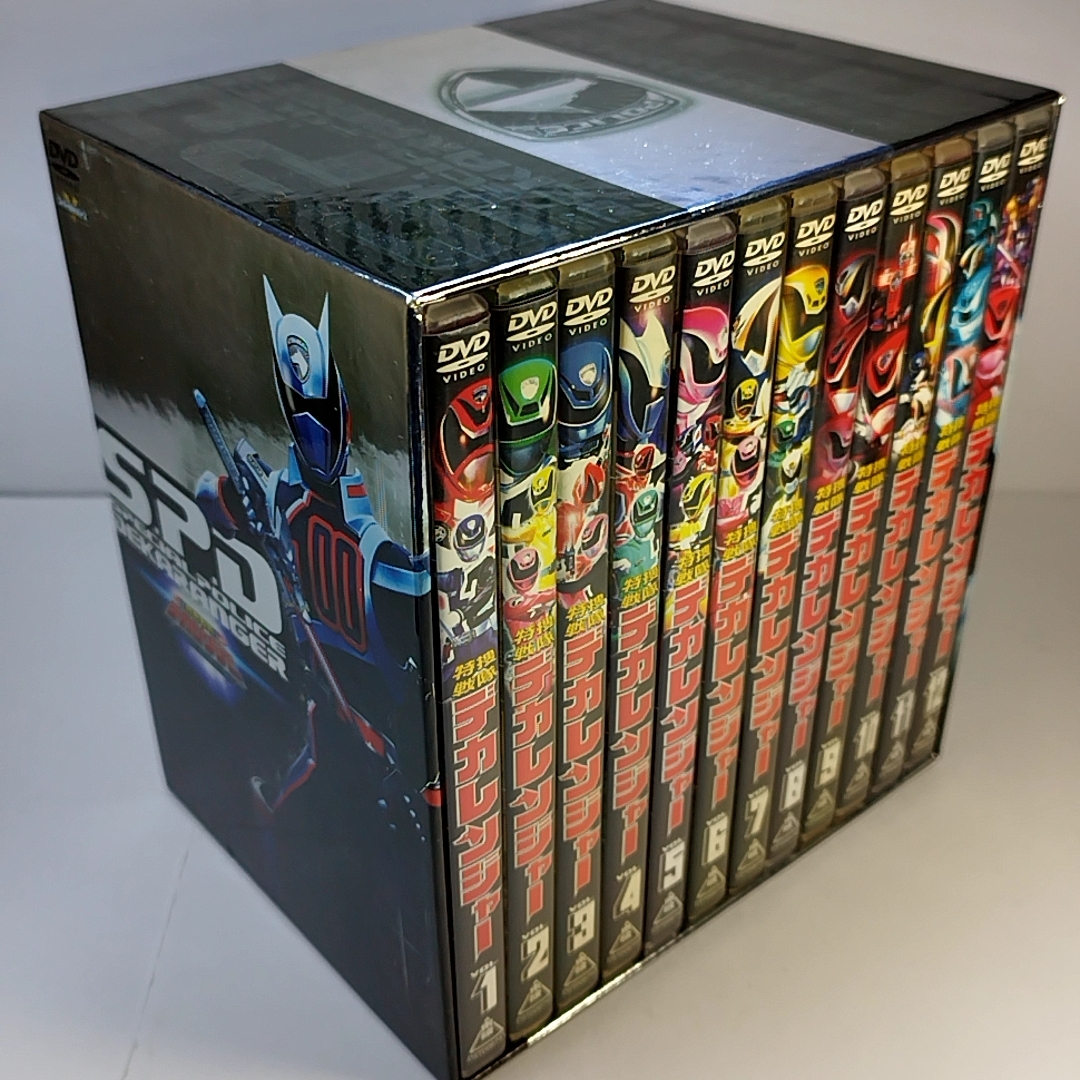 新入荷 BOX カード付 初回版 DVD 特捜戦隊デカレンジャー VOL.1~12 全