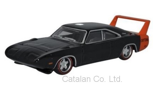 1/87 ダッジ チャージャー 黒 ブラック Dodge Charger Daytona black 1969 Oxford 梱包サイズ60_画像1