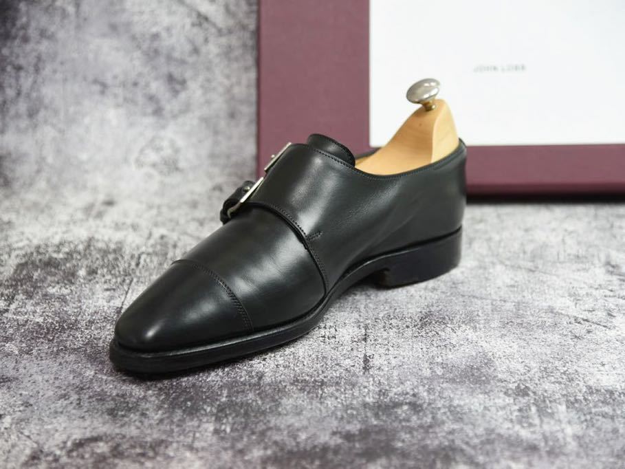 JOHNLOBB ジョンロブ ダーウェント 5.5E(24.0cm相当) ブラック 8000
