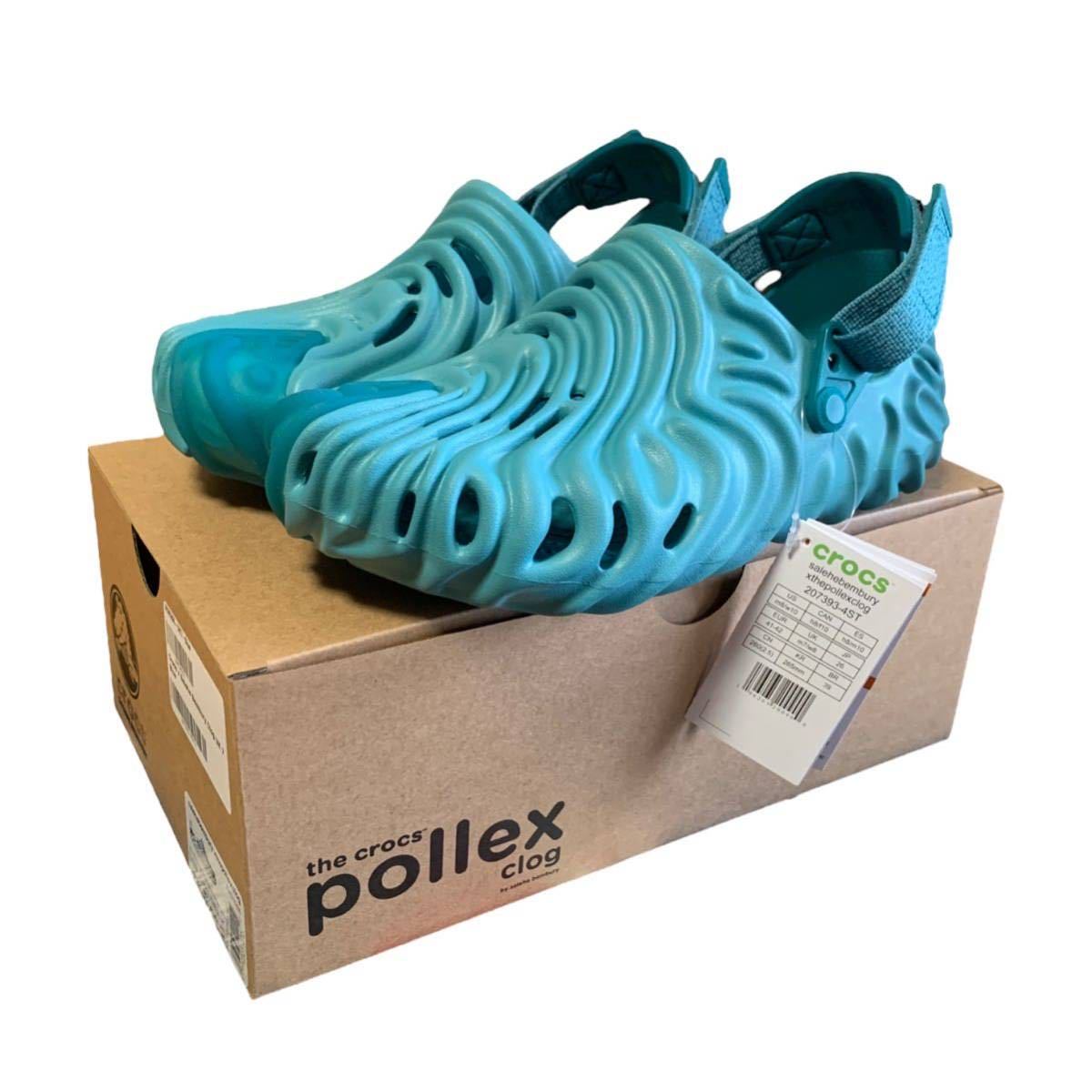 26cm Salehe Bembury × Crocs The Pollex Clog Turq Tonic サレへ
