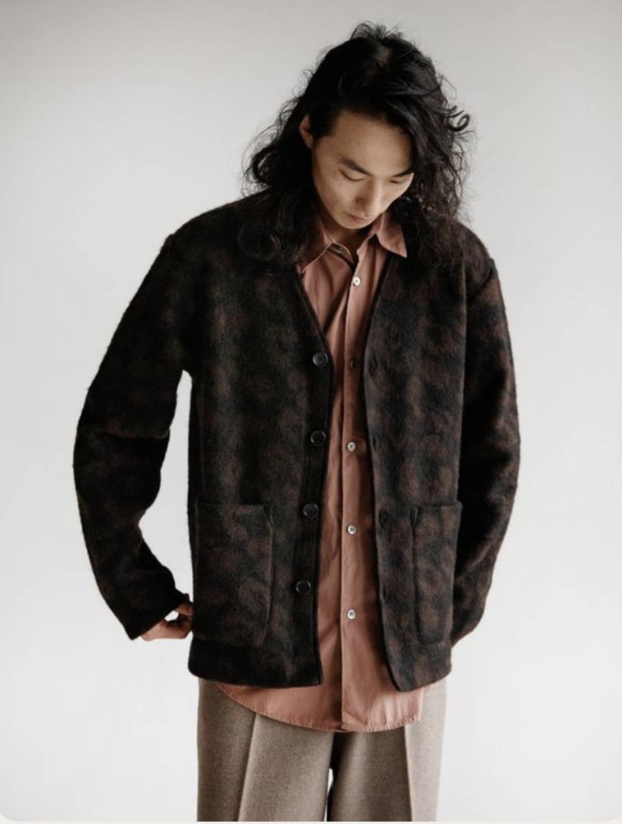 our legacy mohair leopard cardign | alfasaac.com