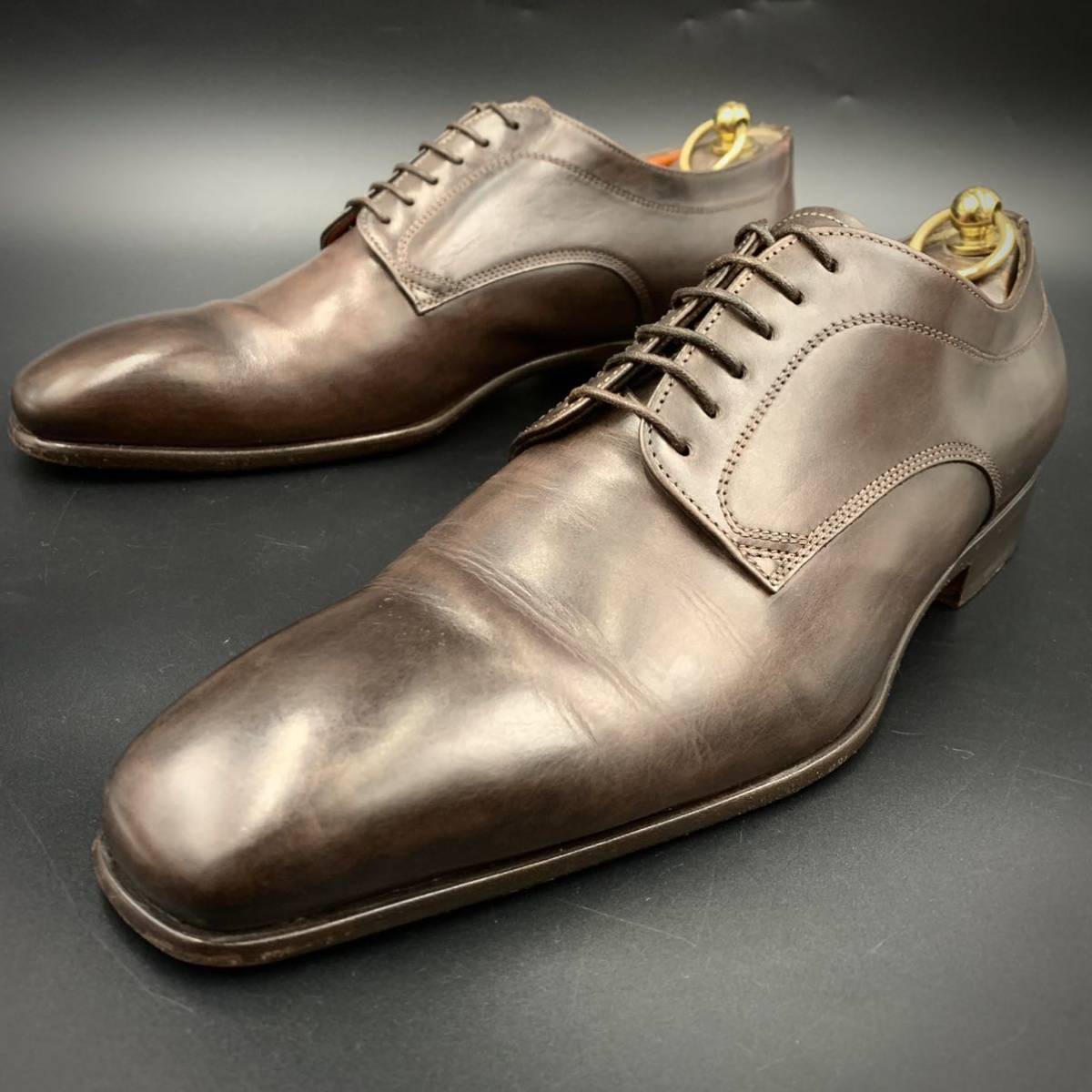サマーセール35%オフ Santoni サントーニ イタリア製 プレーントゥ