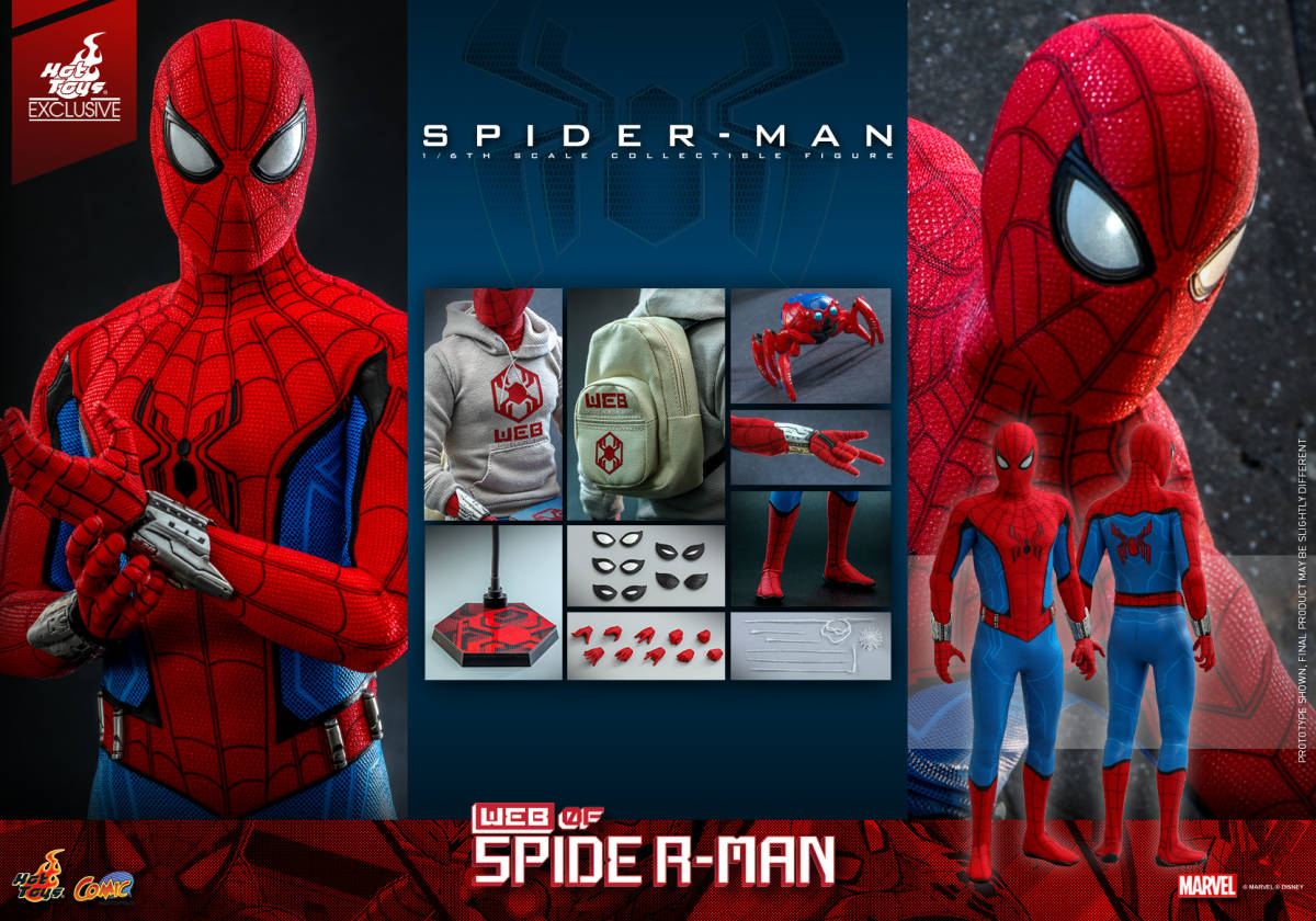 宅配 CMS010 Spider-Man スパイダーマン Spider-Man of W.E.B. ウェブ