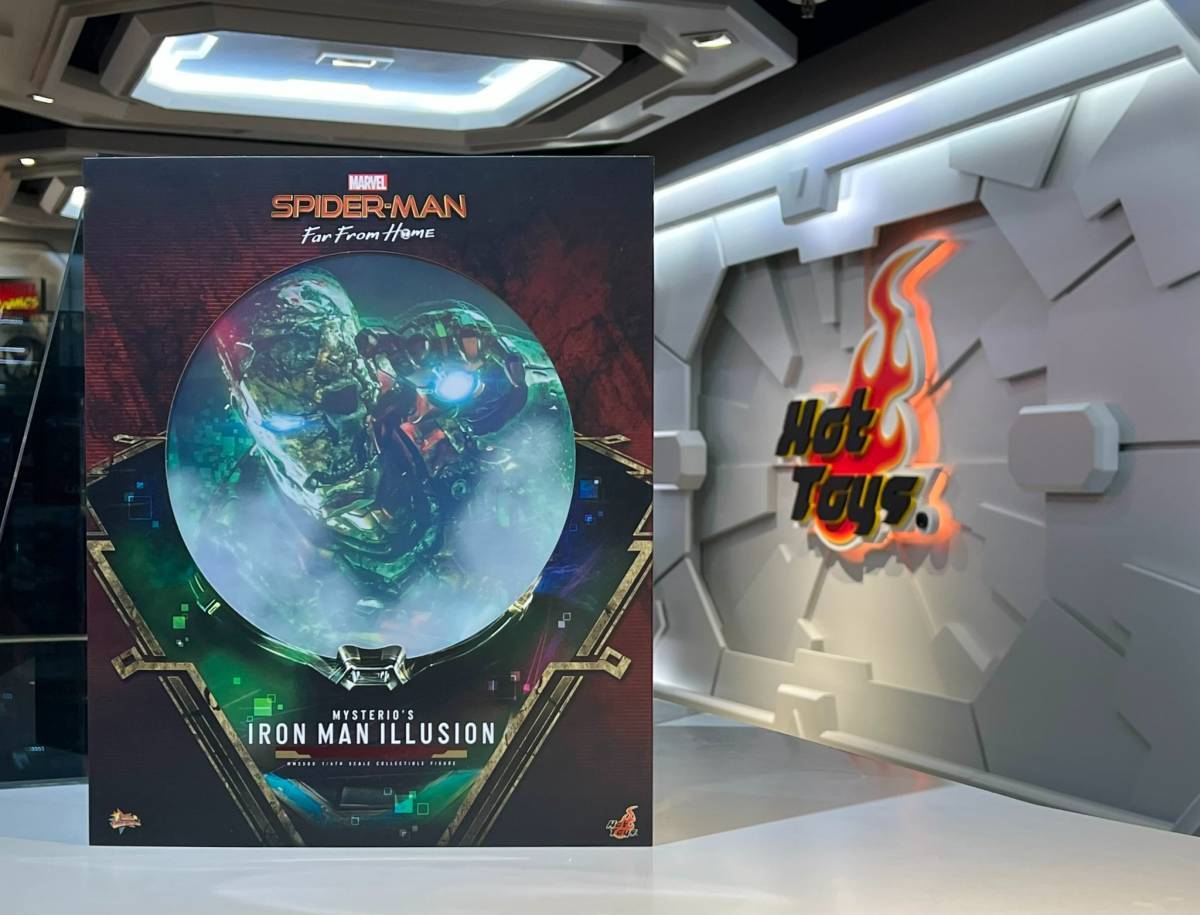 超歓迎された】 MMS580 ホットトイズ Illusion Man Iron Mysterio's