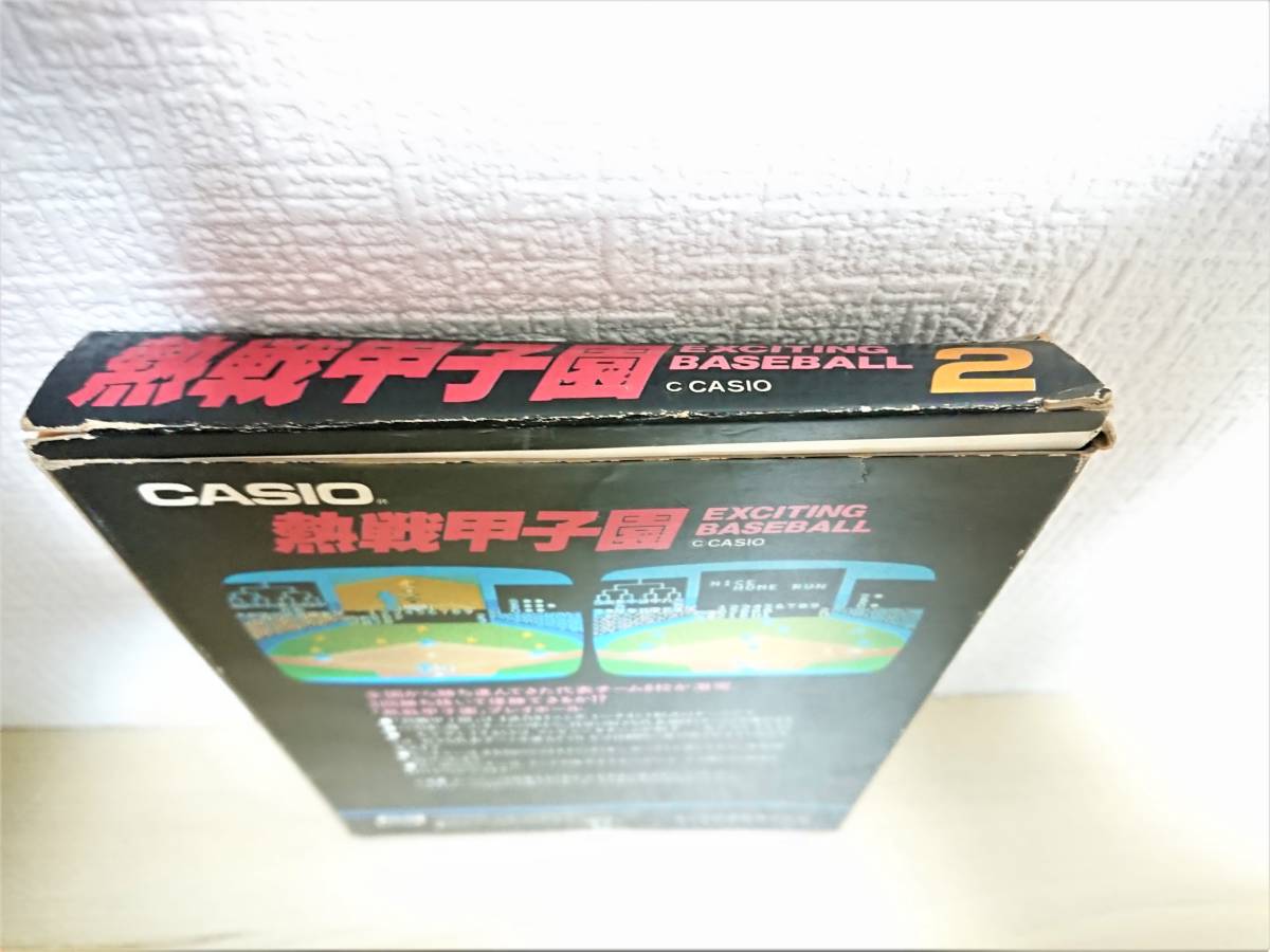 086 MSX. битва Koshien EXCITING BASEBALL CASIO Casio Retro Game 1984