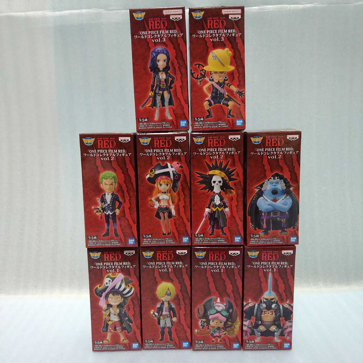 ワンピース フィルムレッド ワールドコレクタブルフィギュア ONE PIECE