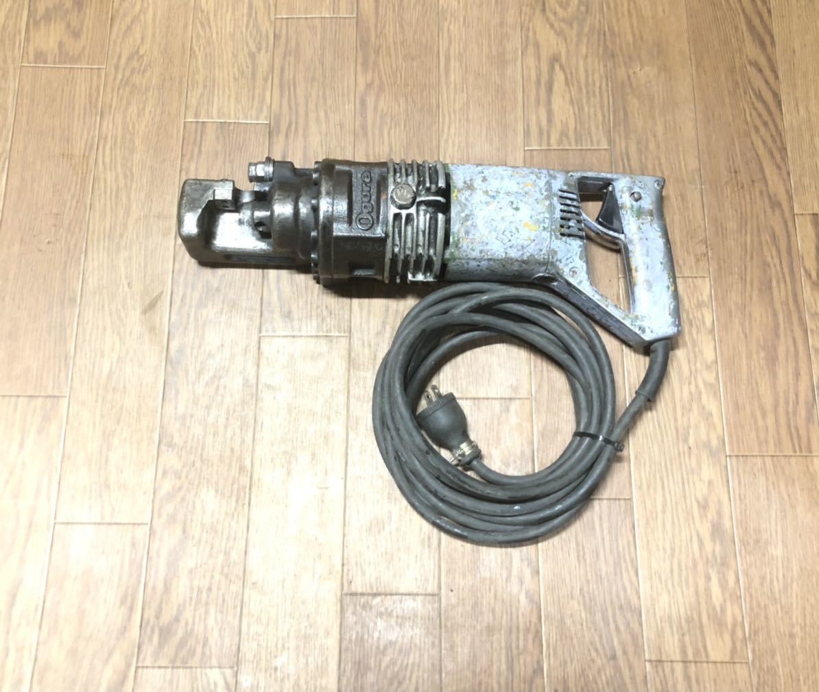 DIY建設作業に‼️オグラOGURA 電動油圧式鉄筋カッター 自転車 工具