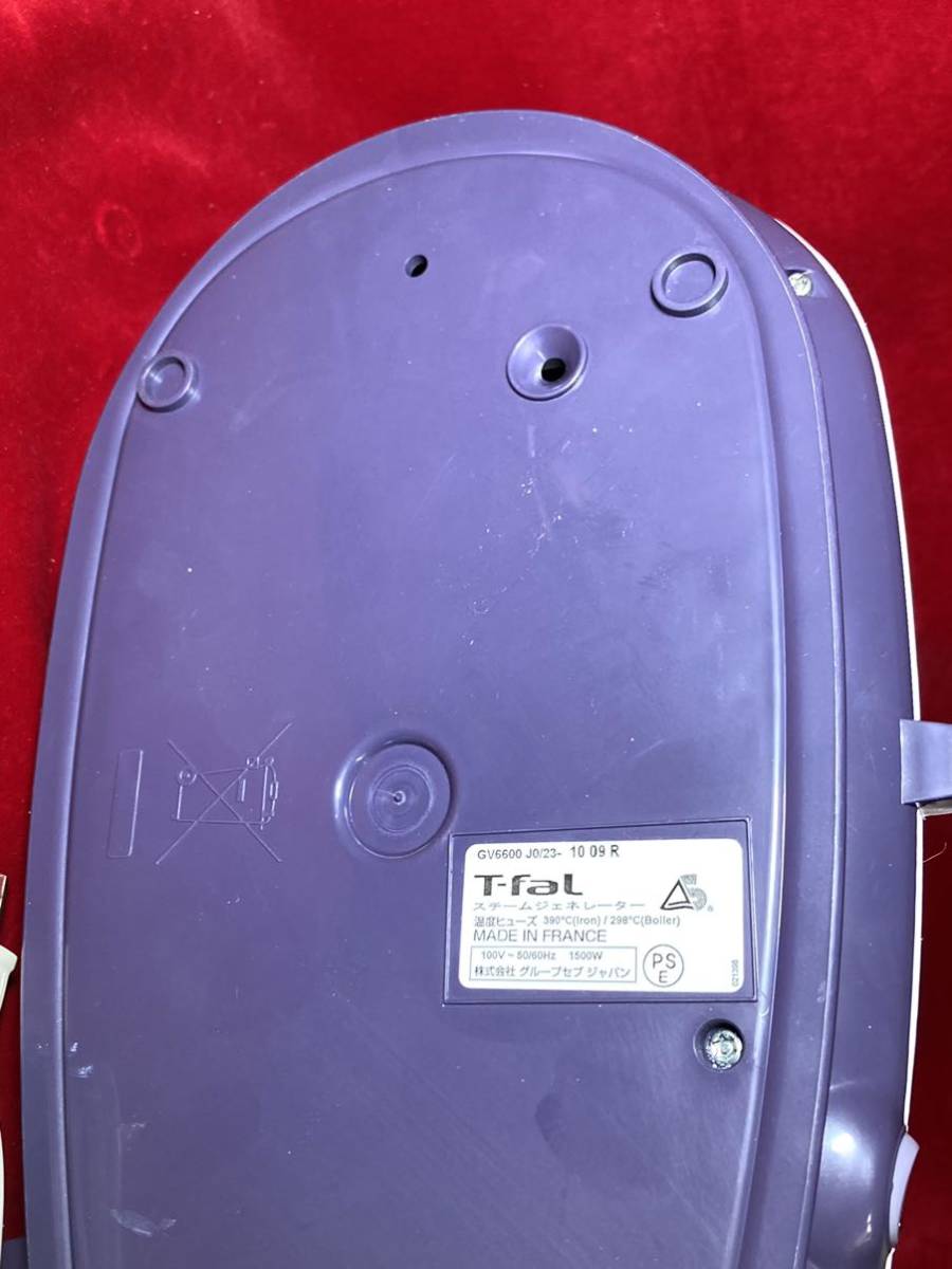 定価50400 使用数回 美品 ティファール T-fal アイロン GV6600JO 定価50400 使用数回 美品 ティファール T-fal アイロン GV6600JO