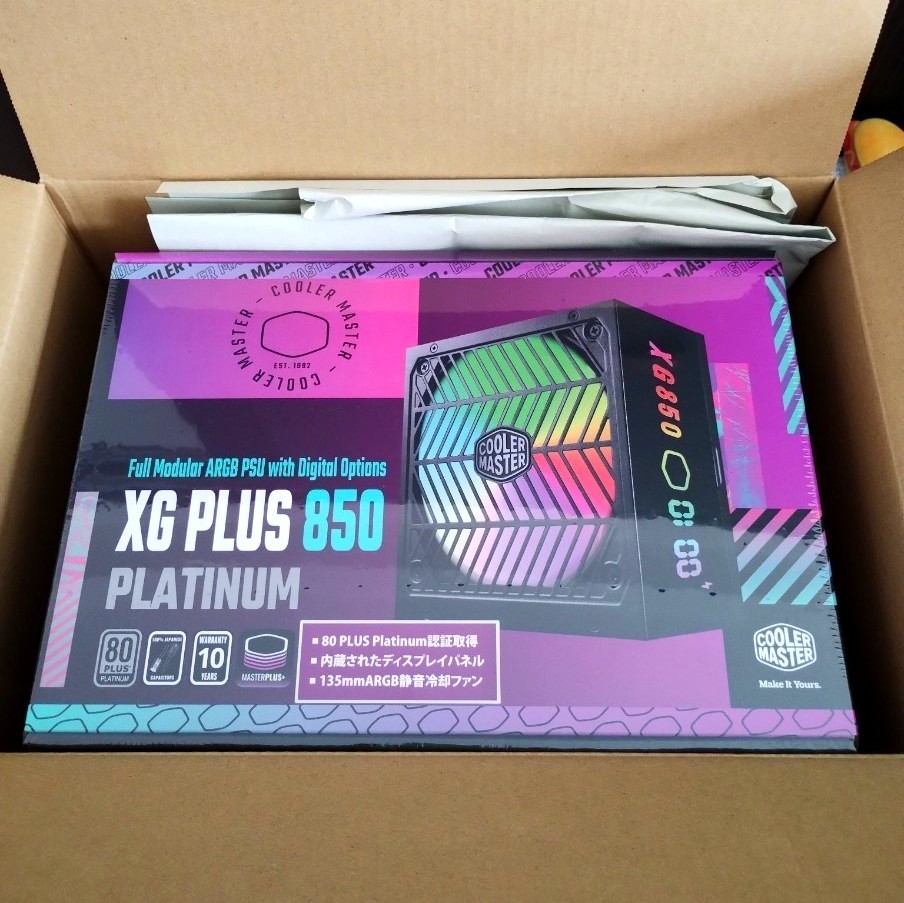 新品未開封・即発送・10年保証】Cooler Master XG850 Plus Platinum