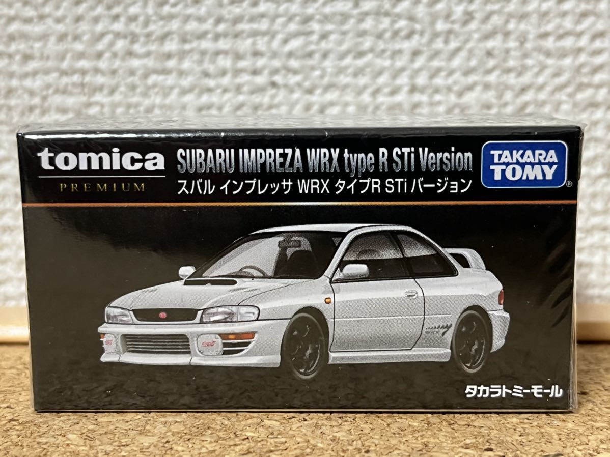 ☆即決！ 2022/8/27発売 タカラトミーモールオリジナル トミカプレミアム スバル インプレッサ WRX タイプR STiバージョン☆残9_画像1