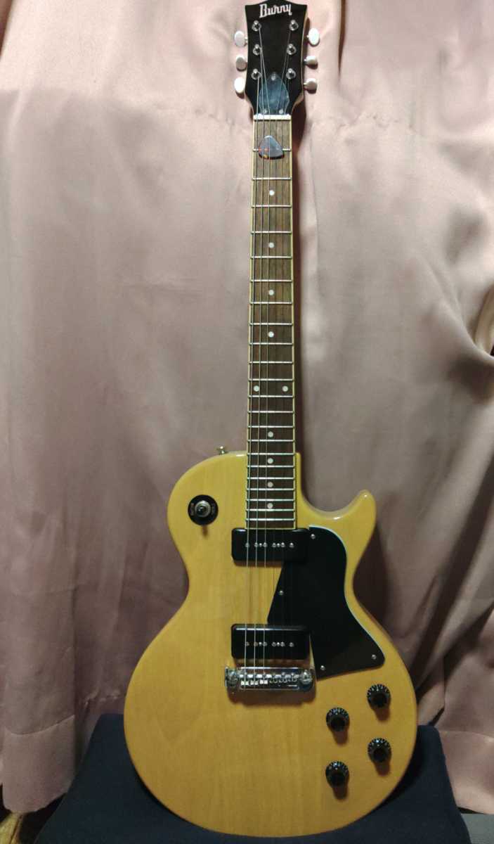 Burny SRLS TV Yellow レスポールスペシャル ペア