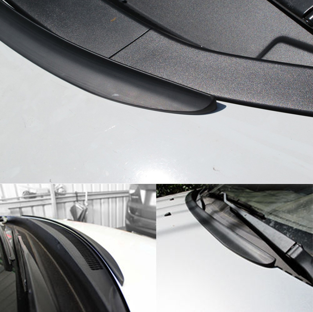 汎用型ボンネットスポイラートヨタ ラクティス P120 艶消黒 未塗装品 全車種適用_画像8