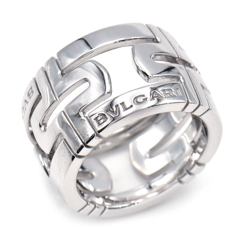 ☆美品!ブルガリ BVLGARI パレンテシリング K18WG リング!-