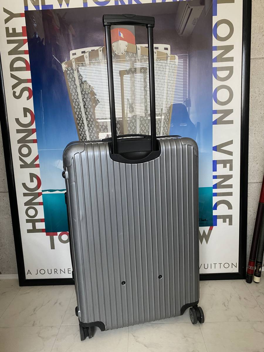 週間売れ筋 RIMOWA サルサ 104L 2輪 キャリーケース シルバー 大容量