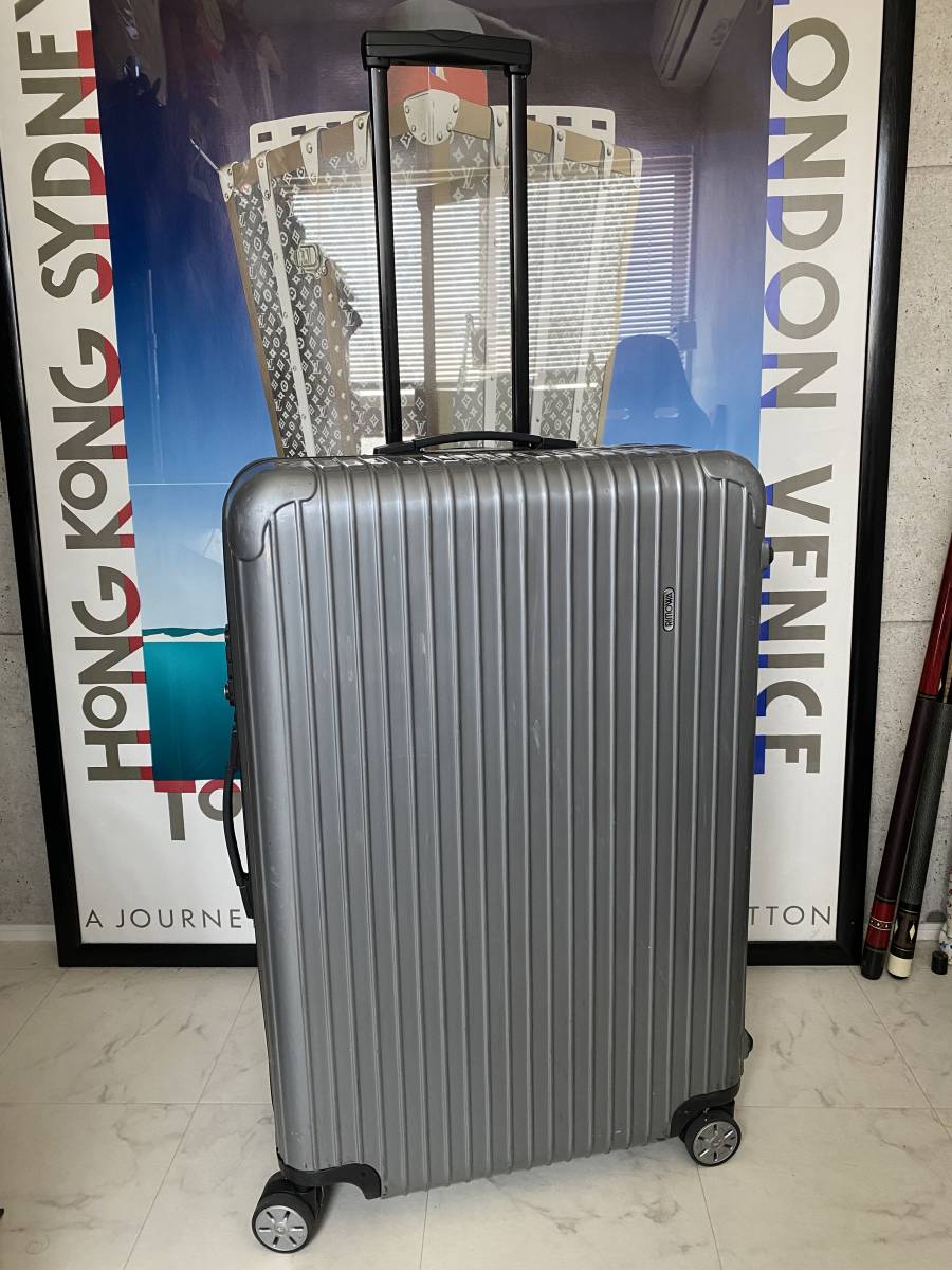 RIMOWA リモワ サルサ 104ℓ シルバー グレー 質屋 オンライン www.m