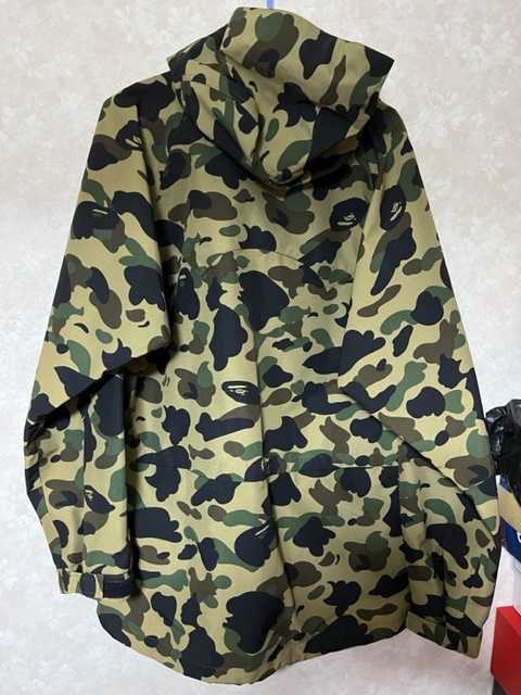 アベイシングエイプ×ゴアテックス スノボJKT緑カモ初期モデル | www