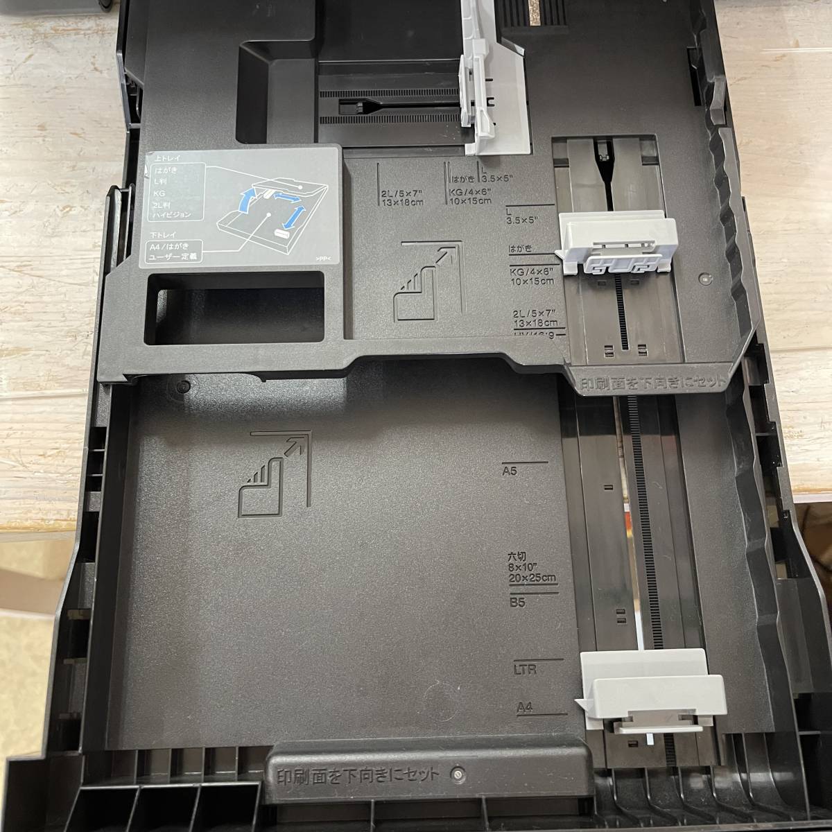 1644【動作未確認・ジャンク品】EPSON/エプソン　EP-801A　インクジェットプリンター　カラリオ　複合機　A4　通電OK_画像7